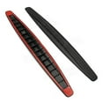 thumbnail image 5 of Xotic Tech 2 pieces Universal Carbon Fiber Pattern Front Rear Bumper Corner Extended Protector Lip Guards, 5 of 9