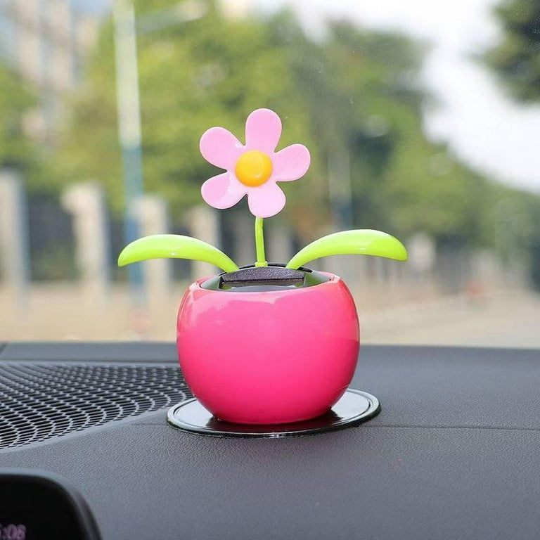  GYY Cactus Car Decoration 4Pcs Spring Shaking Head Toy Plant  Flower Potted Car Interior Dashboard Accessories Center Console Decoration  Cake Baking Decoration Creative Home Decoration : Home & Kitchen