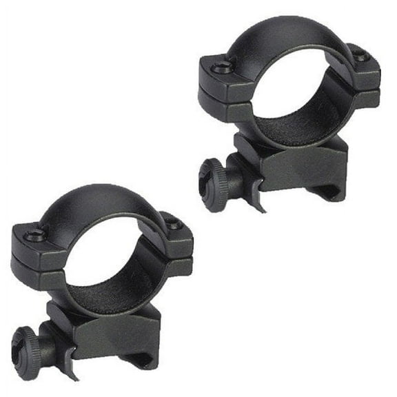 Traditions Rings 1" Weaver Type Black