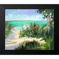 thumbnail image 2 of Slivka, Jane 14x12 Black Modern Framed Museum Art Print Titled - Sun Beach Dunes, 2 of 5