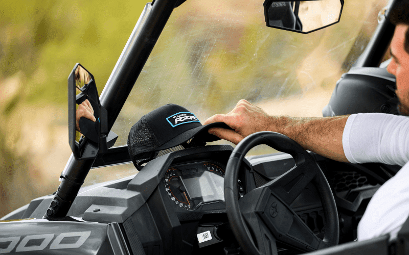 Polaris RZR Offroad Hat Explore More Adjustable Snap Back Durable