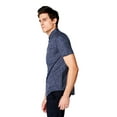 thumbnail image 3 of Good Man Brand Simple Dot Woven On-Point Long Sleeve Shirt (Blue Topaz Organic Micro Dot, Medium), 3 of 5
