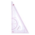 thumbnail image 3 of maskred 4 Pieces Pattern Sewing Ruler DIY Curve Metric Tailor Clothing Dressmaking Manual Half-round Drawing Drafting Calibrated, 3 of 8