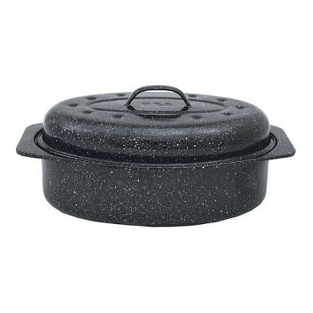 COLUMBIAN HOME PRODUCTS 6106 4LB Black Oval (Best Oven Roasting Pan)