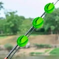 thumbnail image 4 of 3PCS Silicone Fishing Rod Holder Ball Straps with 5 Holes, Portable Fishing Rod Fixed Ball, Multi Function Rubber Fishing Pole Clips, Fly Fishing Accessories for Holding & Protecting Poles, 4 of 4