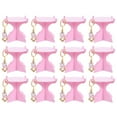 thumbnail image 1 of KAKOWELY 1 juego de decoraciones para fiesta de revelación de género de baby shower, llaveros con forma de huella, mini estante para cupcakes para invitados, centros de mesa para baby shower., 1 of 4