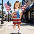 thumbnail image 5 of Kids Printed Overalls Shorts Romper Festival Jumpsuits Work Bibs Coveralls Gifts for Boys and Girls, 5 of 6