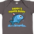 thumbnail image 4 of Inktastic Daddy's Fishing Buddy (blue) Boys or Girls Baby Bodysuit, 4 of 5
