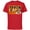 Red, variant on Marvel Studios Loki Season 2 TVA Has To Change Disney MCU - Short Sleeve Cotton T-Shirt for Adults - Customized-Athletic Heather