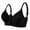 Black Bra for Women, variant on AINIYS Front Closure Thin Fabric Bralettes Soft Cup Bra Wireless Secure Fit Bra for Women Plus Size Bralette Breathable Everyday Bras Red 42/95