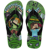 Havaianas Kid's Top Minecraft Flip Flop Sandals, Beige, Size 2 Youth