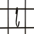 thumbnail image 2 of Gridwall S Hook, S Shaped Hook for Retail Grid Displays, 2.75" H with 1.25" Upturn, Black, 50 Pack, 2 of 5