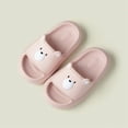 thumbnail image 2 of Godom Toddler Slippers Cute Soft Anti-slip House Kids Girl Slipper for Indoor Outdoor Kid Cloud Slides, 2 of 4