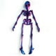 thumbnail image 1 of Imán para nevera con esqueleto articulado y articulado para Halloween, con diseño de calavera y articulaciones móviles, ideal para decorar la cocina, la oficina o el armario., 1 of 4
