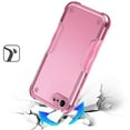 thumbnail image 2 of METKASE For iPhone 16E / SE4 Exquisite Tough Shockproof Hybrid Case Cover - Pink, 2 of 3
