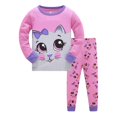thumbnail image 1 of Conjuntos de Pijamas 100% de algodón para niños y niñas de 3 a 8 años, ropa de dormir Infantil, Moda Infantil, navidad, 1 of 4