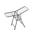 thumbnail image 3 of Tendedero plegable con ruedas de acero al carbono con estructura triangular de tubo cuadrado grueso de dos capas para dormitorio y balcón 14 metros gris, 3 of 9