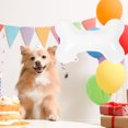 thumbnail image 3 of 10pcs mascotas con forma de huesos con forma de hueso de la masa de cumpleaños de la mascota globos decorativos, 3 of 4