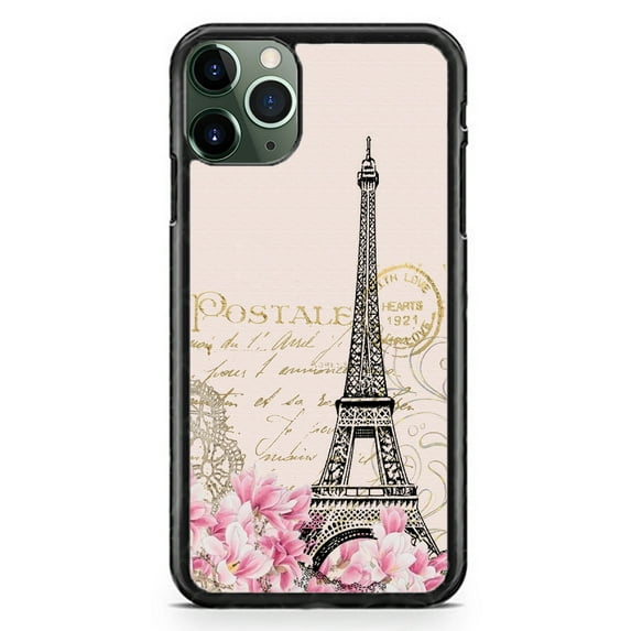 Eiffel Tower Love Paris France Case Slim Shockproof Hard Rubber Custom Case Cover For iPhone 12 / 12 Pro