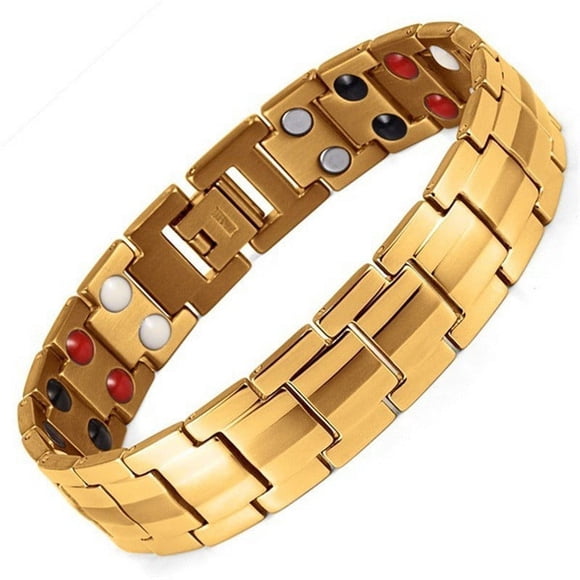 (Contains size adjuster) Pure Copper Bracelet for Men, Upgraded Magnetic Bracelets for Men with Gauss Magnets, Mens Pure Copper Bracelet