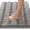 Dove-17" x 24", variant on Bath Mats For Bathroom Non Slip Thick Chenille Striped Rug Absorbent Fluffy Soft Shaggy Rugs Washable Dry Fast Plush Indoor  Room Tub - 17" X 24" Cream