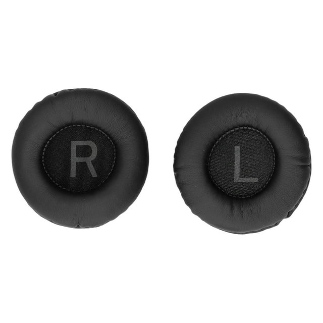 Almohadillas de repuesto para auriculares universales de 75 mm con letras L/R