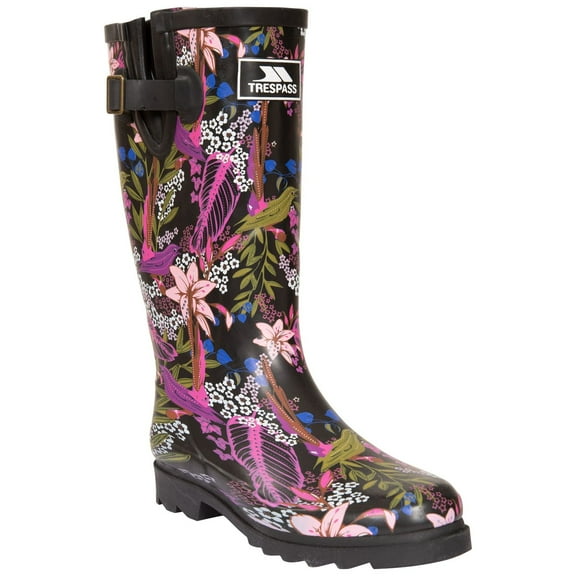 Trespass Womens Elena Floral Galoshes