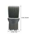 thumbnail image 2 of WEUVEB 2Ud Cepillo Duster Para Cuello Para Peluquería Color Gris Con Limpieza Eficiente Y Uso En Salones, 2 of 8