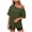 Army Green, variant on Womens Off the Shoulder Tops Oversized T-Shirts Short Sleeve Tees Summer 2026 Casual Spring Clothes (Gold, M)