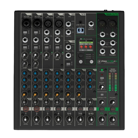 Open Box Mackie ProFX10v3+ 10-channel Mixer