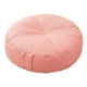 thumbnail image 5 of Cojín de suelo redondo como asiento decorativo, apto para interiores y exteriores. Rosa, 5 of 9
