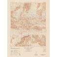 thumbnail image 2 of US Army 25x32 Black Ornate Wood Framed with Double Matting Museum Art Print Titled - Quail Mountains Sheet - US Army 1948, 2 of 4