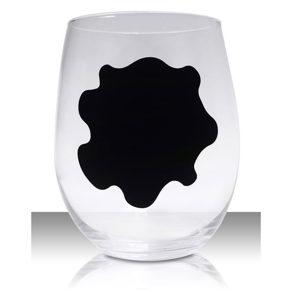 Stemless Chalkboard Wine Glasses