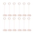 thumbnail image 2 of facefd 12pack/lot Your In Style Durable Table Card Holders Gifted Easy Simple Fashionable Place Holder For Card Holders rose gold, 2 of 9