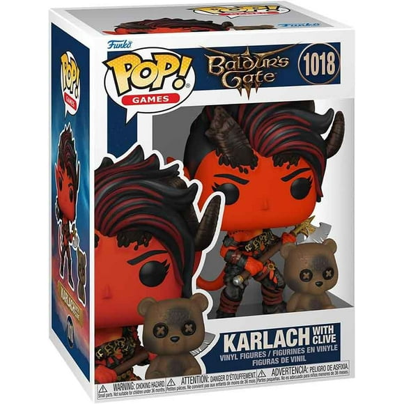 Pop Games Baldur's Gate 3.75 Inch Action Figure - Karlach with Clive #1018