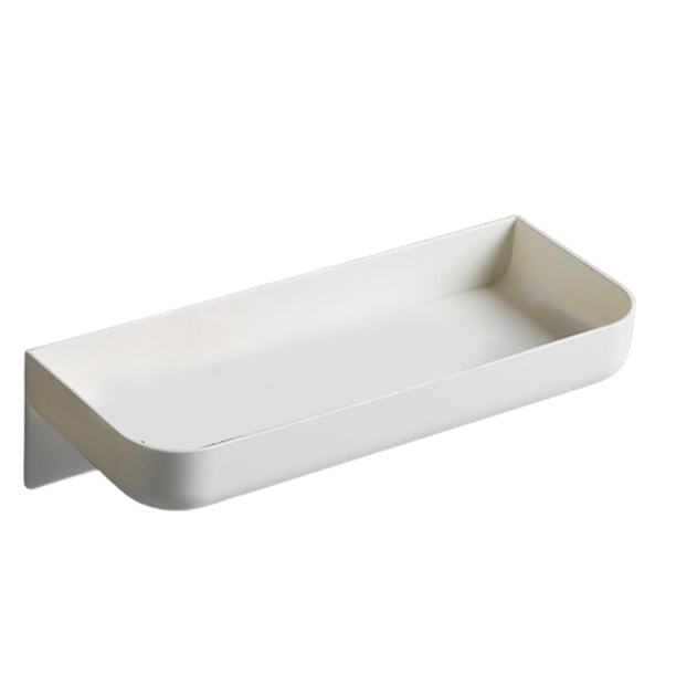 Estante de ducha impermeable, sin perforaciones, práctico, fácil de instalar, estante de pared para colgar Modelo corto