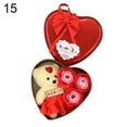 thumbnail image 2 of 1 Set Artificial Soap Rose Flower Bear Doll Valentine Day Gift Box Party Decor, 2 of 8