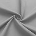 thumbnail image 6 of OVZME Silver Short 54 Inch Blackout Curtains for Bedroom, Living Room and Nursery, 2 Panels Thermal Insulated Drapes for Privacy and Energy Saving, 40W x 54L, Silver, 6 of 7