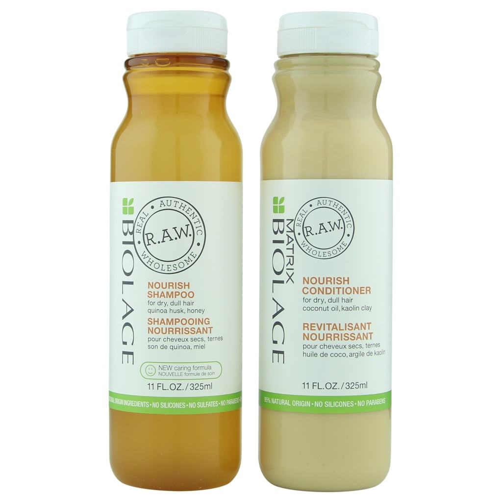Matrix Biolage RAW Nourish Shampoo & Conditioner 325 ml