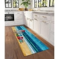 thumbnail image 6 of Addison Rugs Indoor/Outdoor Cozy Winter ACW39 Blue Washable 2'3" x 7'6" Runner Rug, 6 of 6