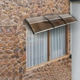 thumbnail image 2 of Lowestbest 120''x 40'' Window Door Awning, Outdoor Front Door Canopy, 2 of 6