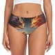 thumbnail image 1 of Fotbe Red And Gray Flame Fox Calzones Estampados para Mujer – Ropa Interior de Algodón, Cómoda, Suave y Elástica-XX-Large, 1 of 6