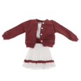 thumbnail image 3 of Conjunto de ropa de muñeca 1/6 para muñeca femenina pulgadas PH Vino rojo Zulema Ropa de muñeca de 12 pulgadas, 3 of 8