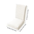 thumbnail image 3 of Birdeem Stretch Chair Covers, 4-Pack Elastic Dining Chair Slipcovers, Fits Most Chairs, Machine Washable Fabric, Home Kitchen and Event Use, 3 of 7