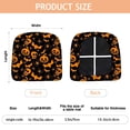 thumbnail image 3 of Halloween Spider Bat Seat Covers for Dining Room Chairs Set Of 6,Stretch Printed Washable Chair Seat Cover with Elastic Ties and Button,Removable Waterproof Couch Cushion Covers, 3 of 6