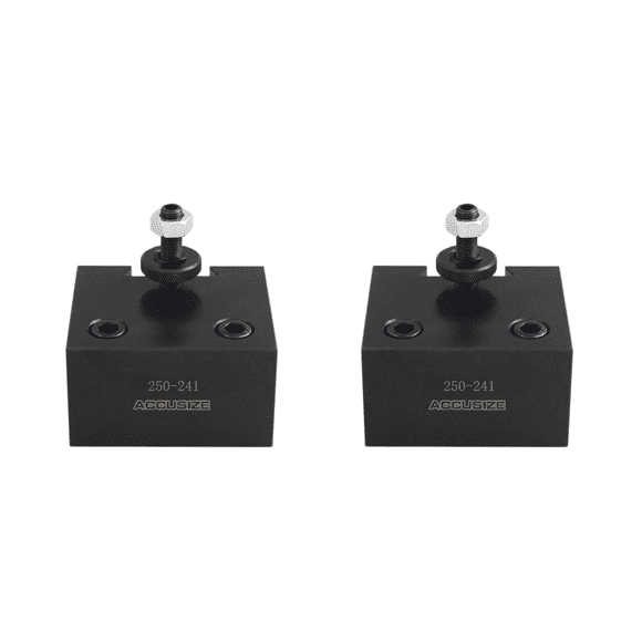 Accusize BXA 1" Heavy Duty Boring Bar Quick Change Tool Post Holder,2pcs/set, 0250-0204x2