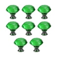 thumbnail image 1 of 8pcs Crystal Knobs For Furniture Easy-to-install Wide Range Of Applications Kitchen Cabinet Handle, 1 of 6