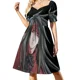 thumbnail image 1 of Vincent Valentine: Vestido Bury the Light de manga corta, vestidos de fiesta de verano para mujer, 1 of 7
