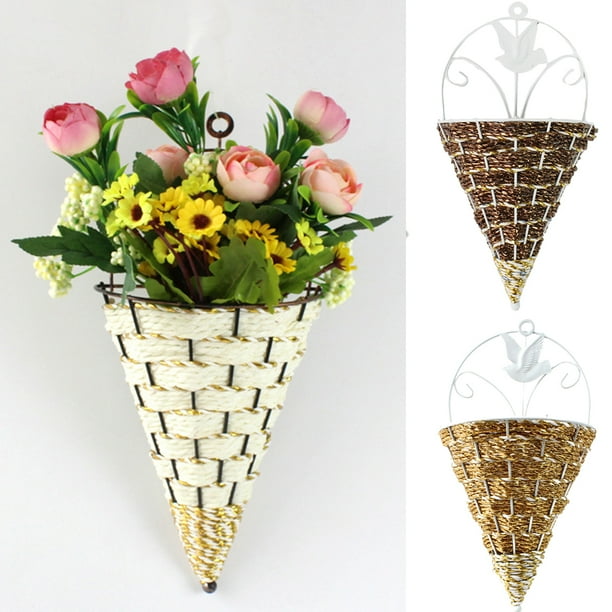 Cone Shaped Hanging Baskets