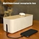 thumbnail image 4 of Cable Box Power Strip Wire Case Charger Socket Organizer Line S White, 4 of 5